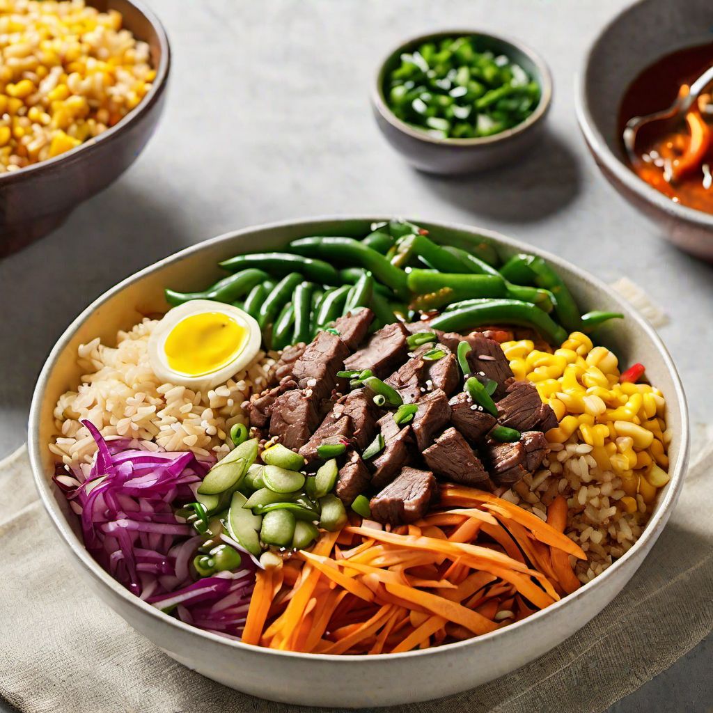 Peruvian-style Bibimbap