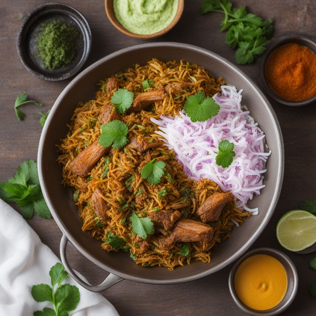 Bihari Gosht Dum Biryani