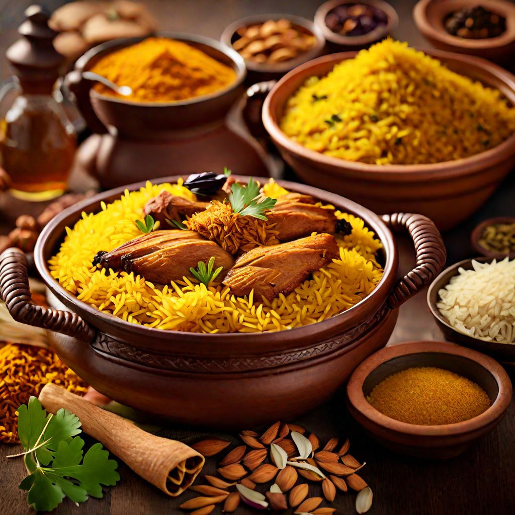 Moroccan-style Biryani