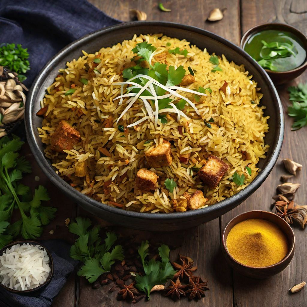 Taiwanese-style Biryani