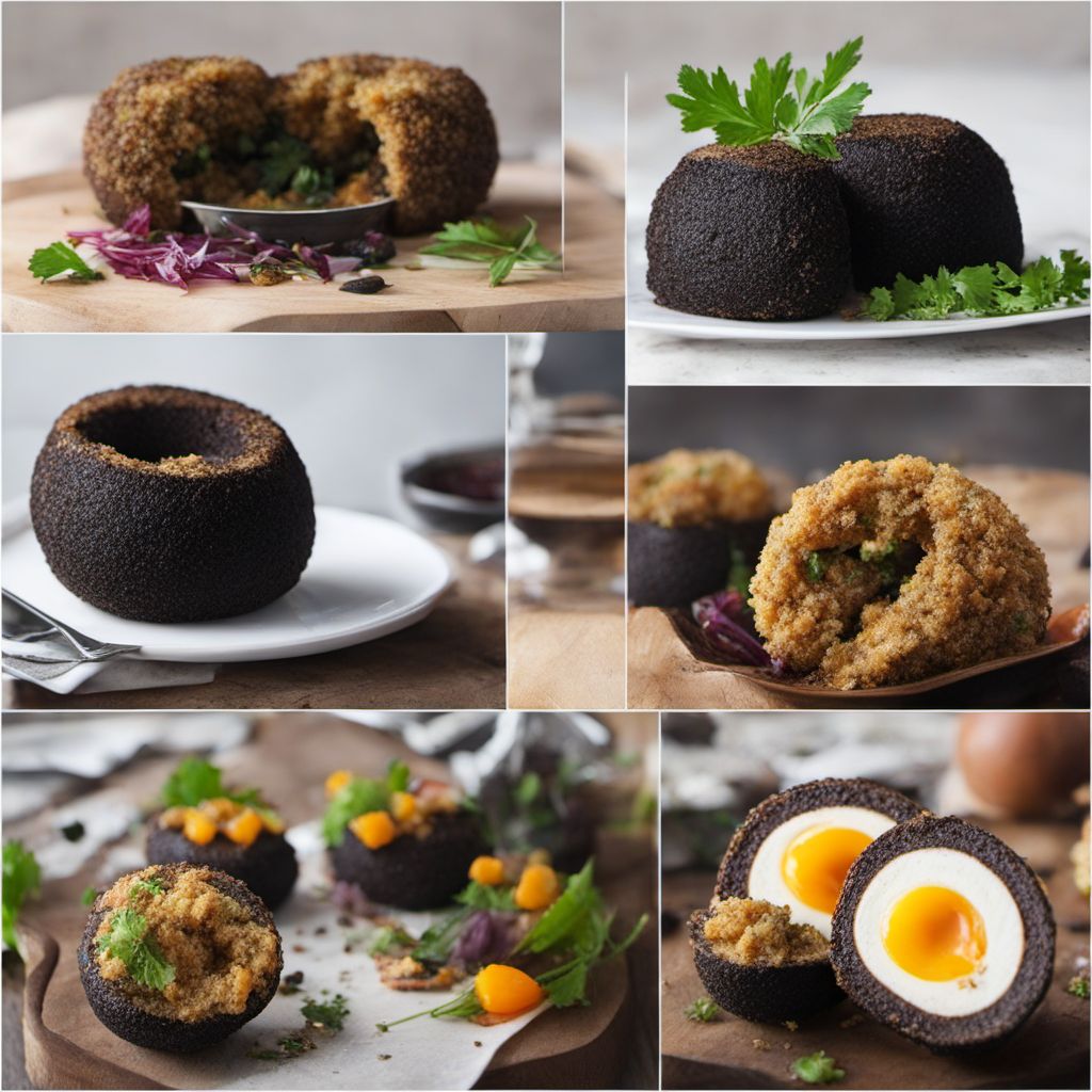 Black Pudding Scotch Egg