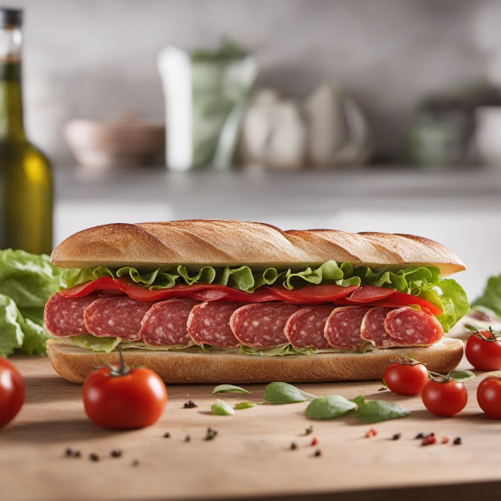 Bocadillo de Salami with a Twist