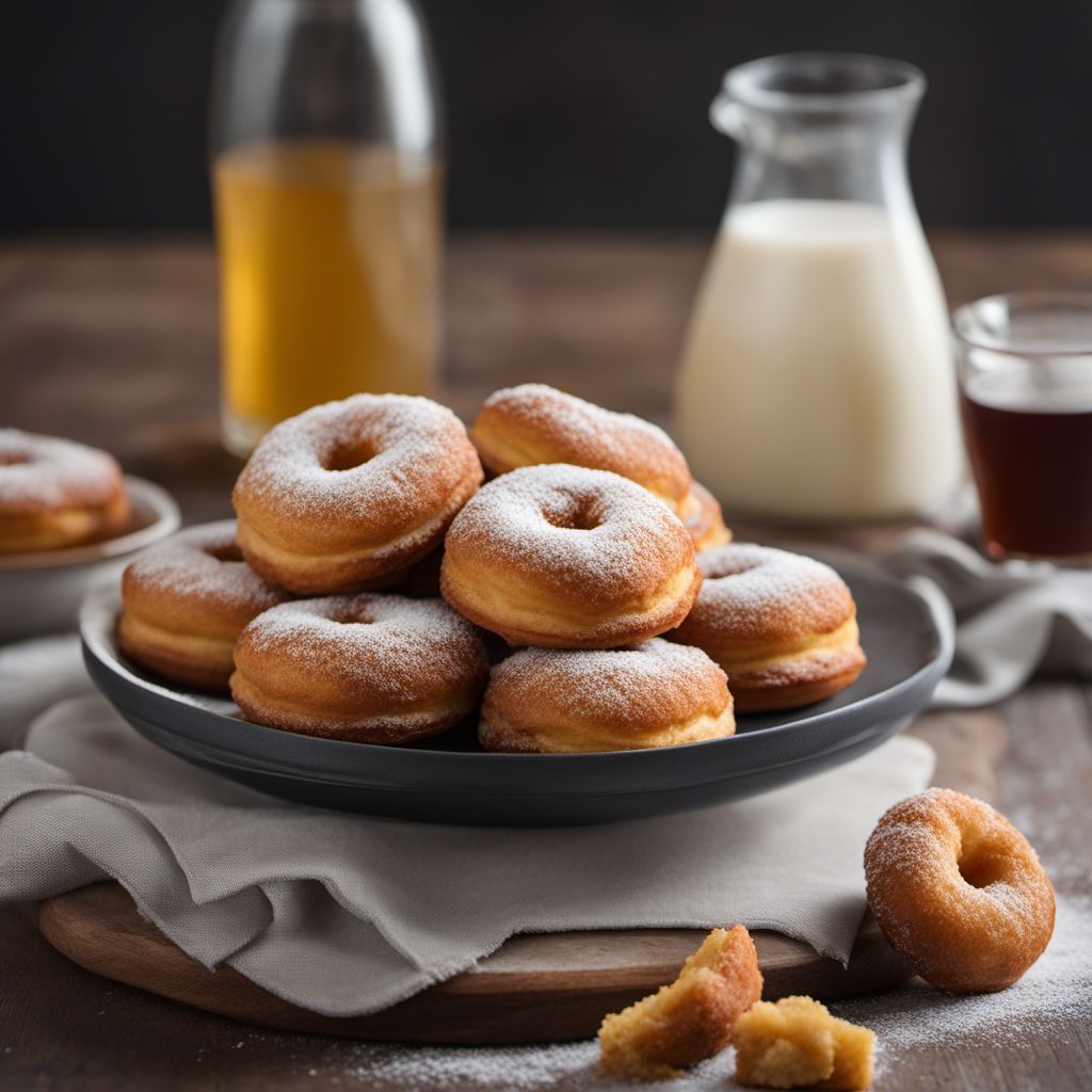 Bola de Berlim - Portuguese Custard Filled Donuts