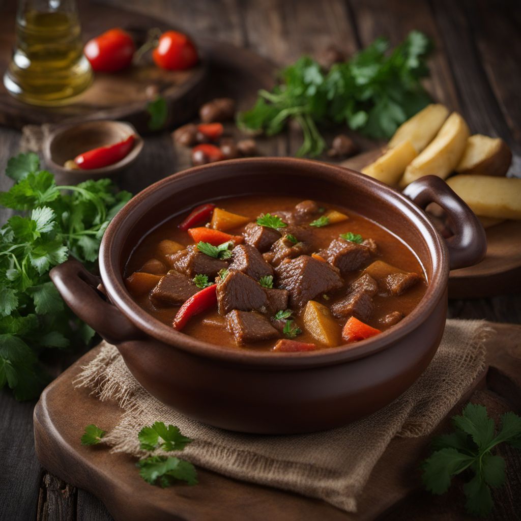 Bolivian Beef Stew with Potatoes