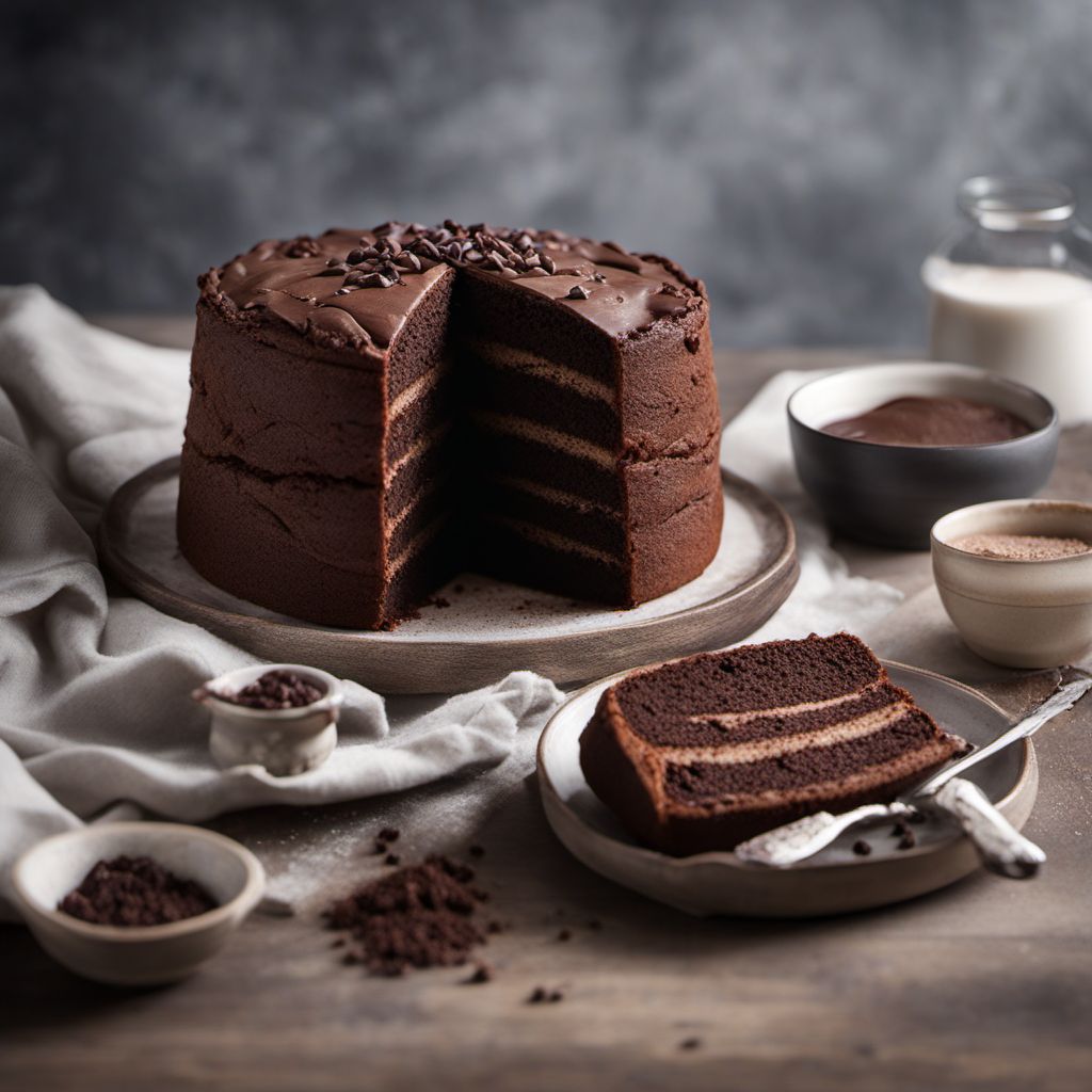 Bolo Formigueiro - Brazilian Chocolate Marble Cake