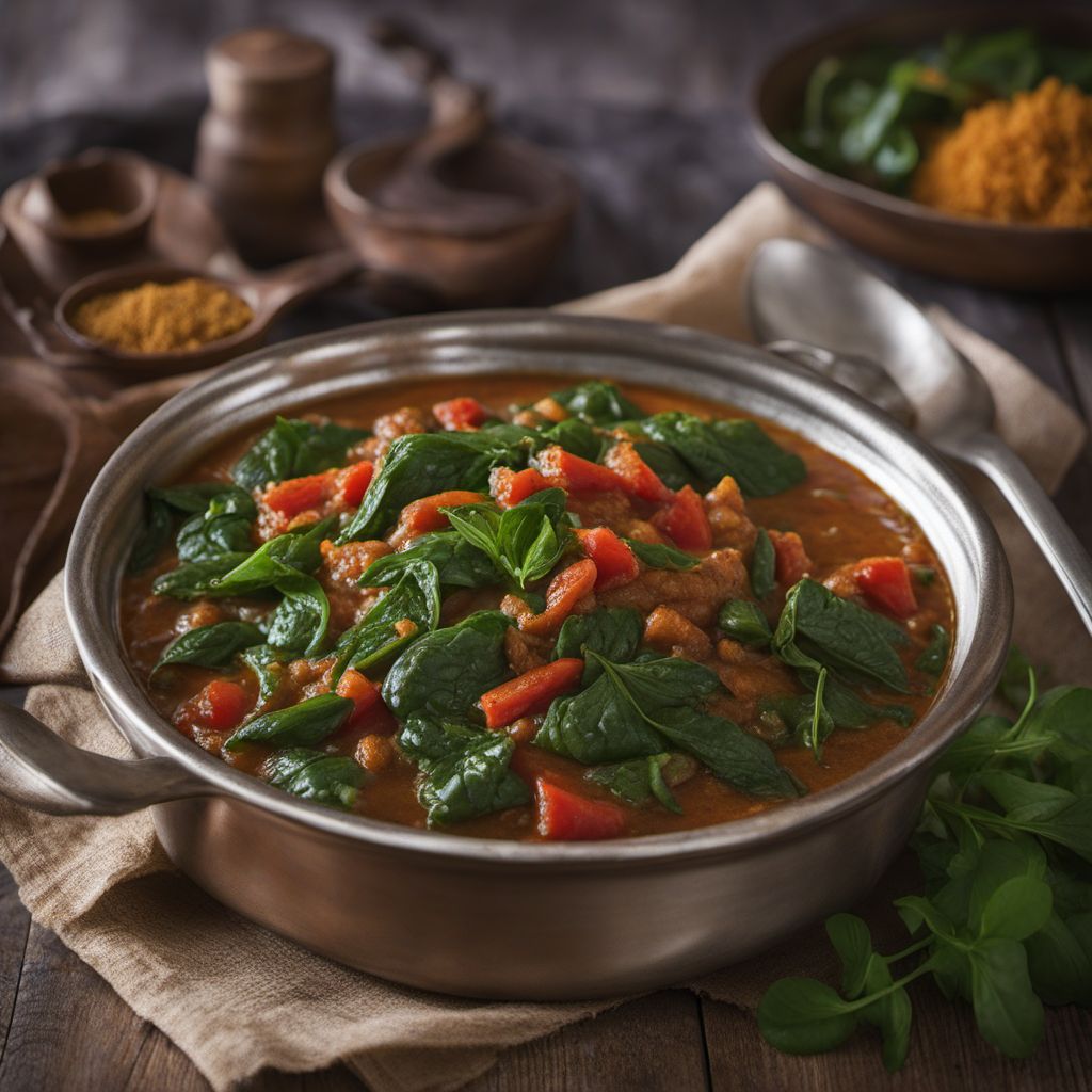 Botswana-style Spinach Stew