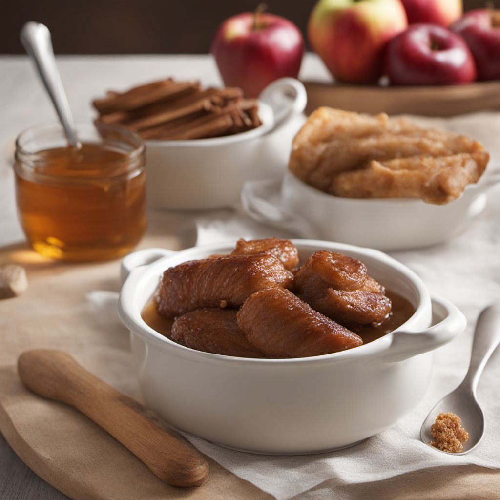 Boudin Blanc with Apples