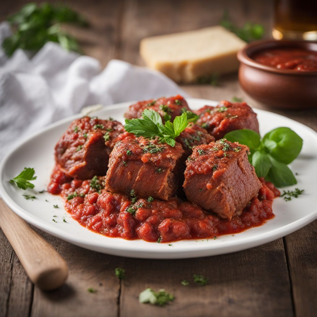 Braciole Messinesi with Tomato Sauce