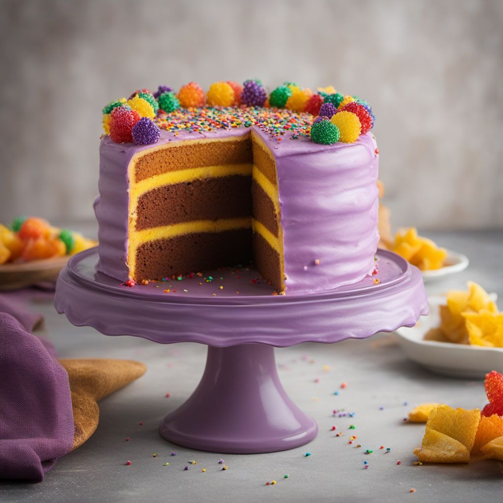 Brazilian Carnival Cake