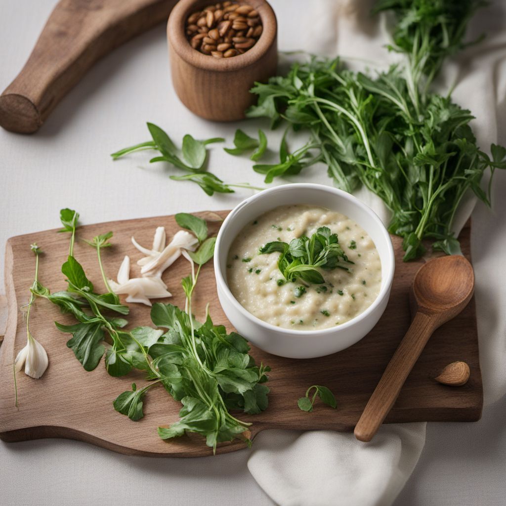 Brazilian-style Creamy Risotto with Arugula