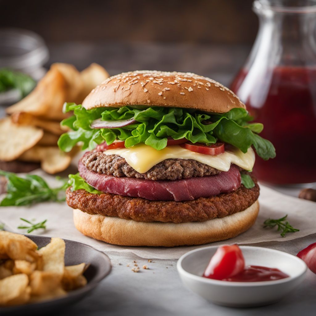 Bresaola and Porcini Burger