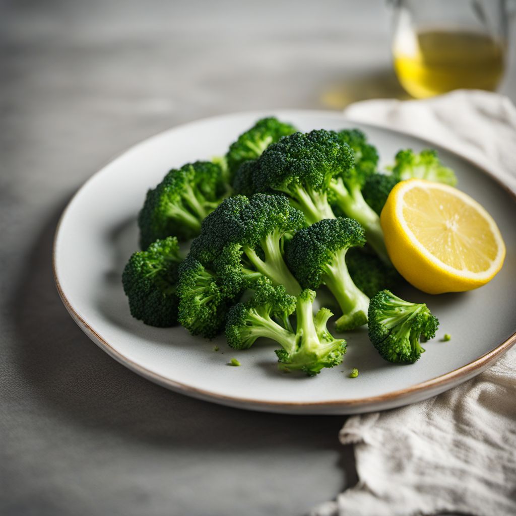 Broccoli with Lemon Sauce