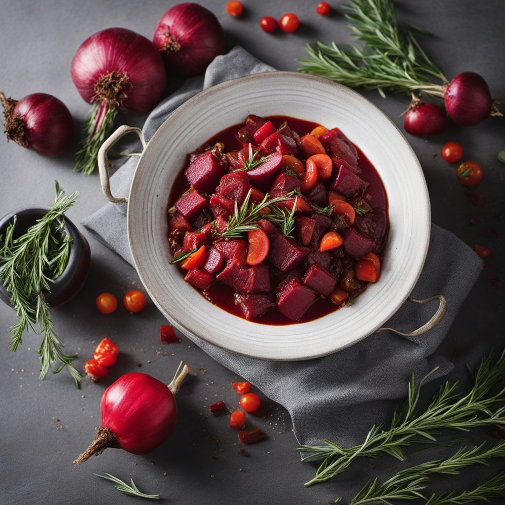 Brovada e Muset - Italian Beetroot and Pork Stew