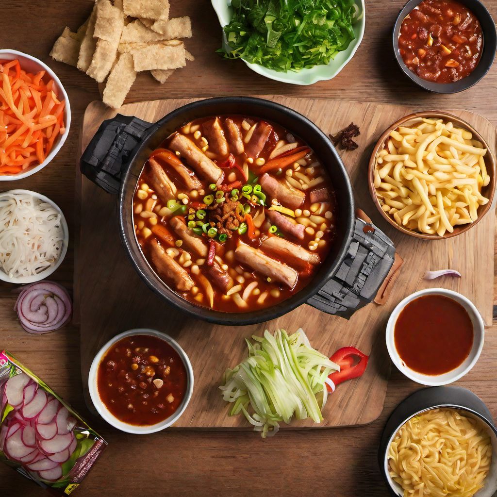 Budae Jjigae - Fast Food Style