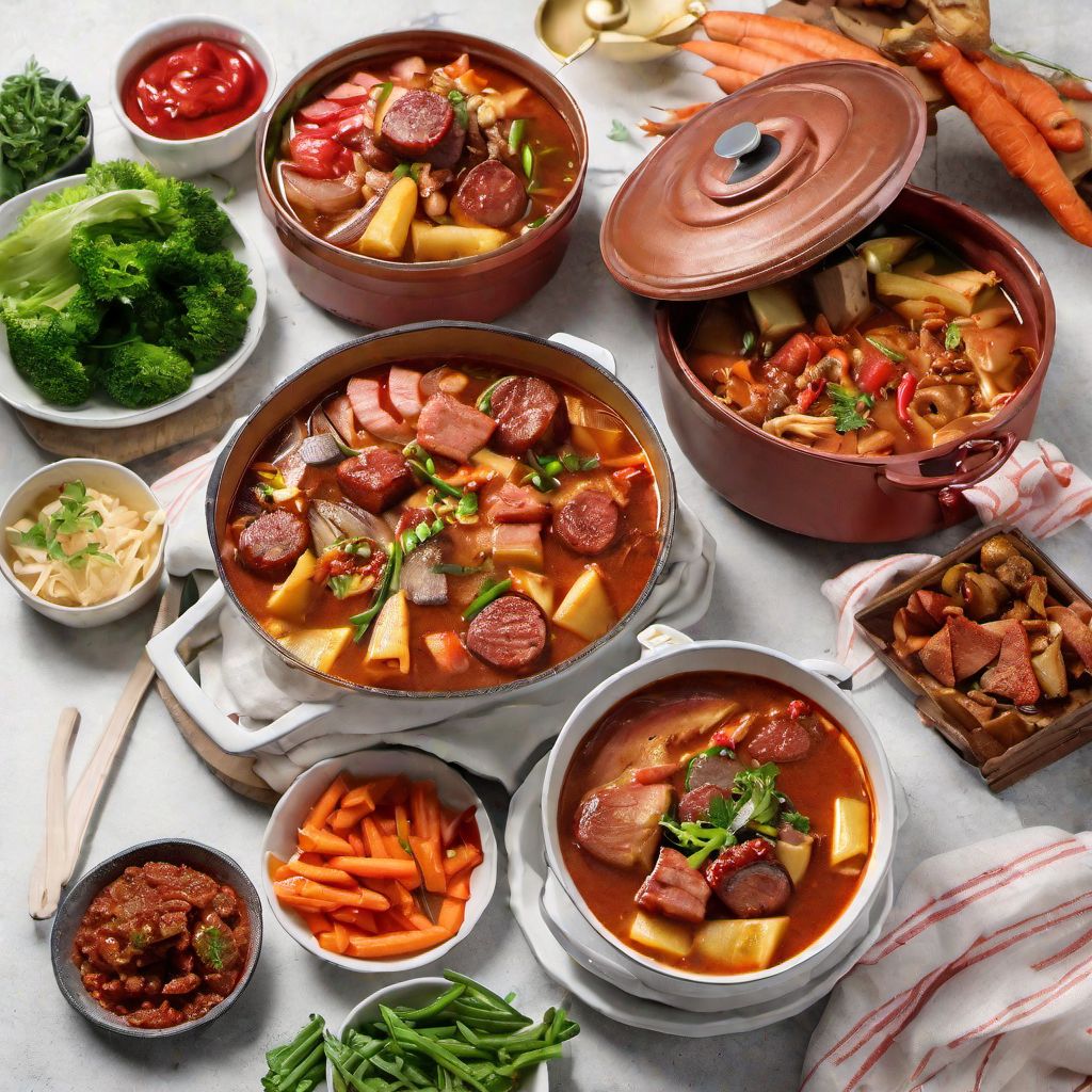Budae Jjigae Adapted to French Cuisine