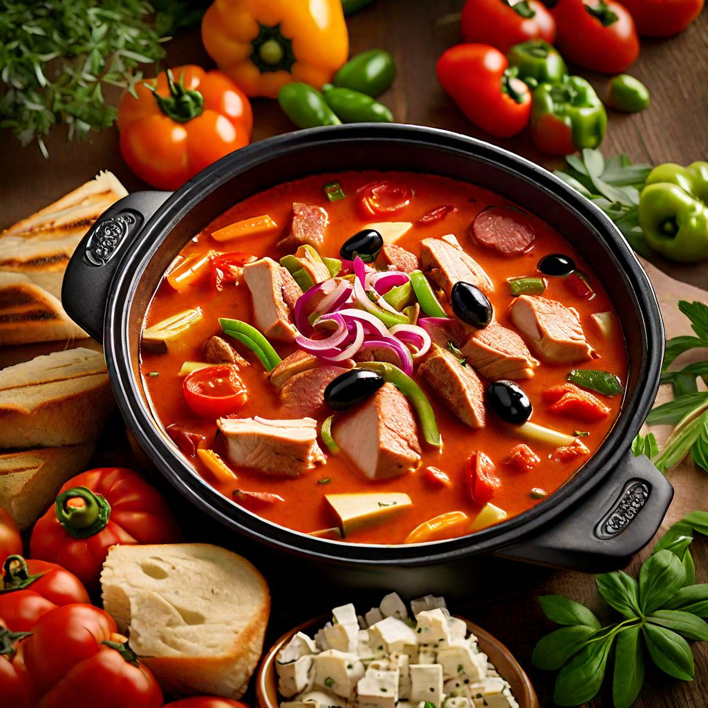 Greek-style Budae Jjigae