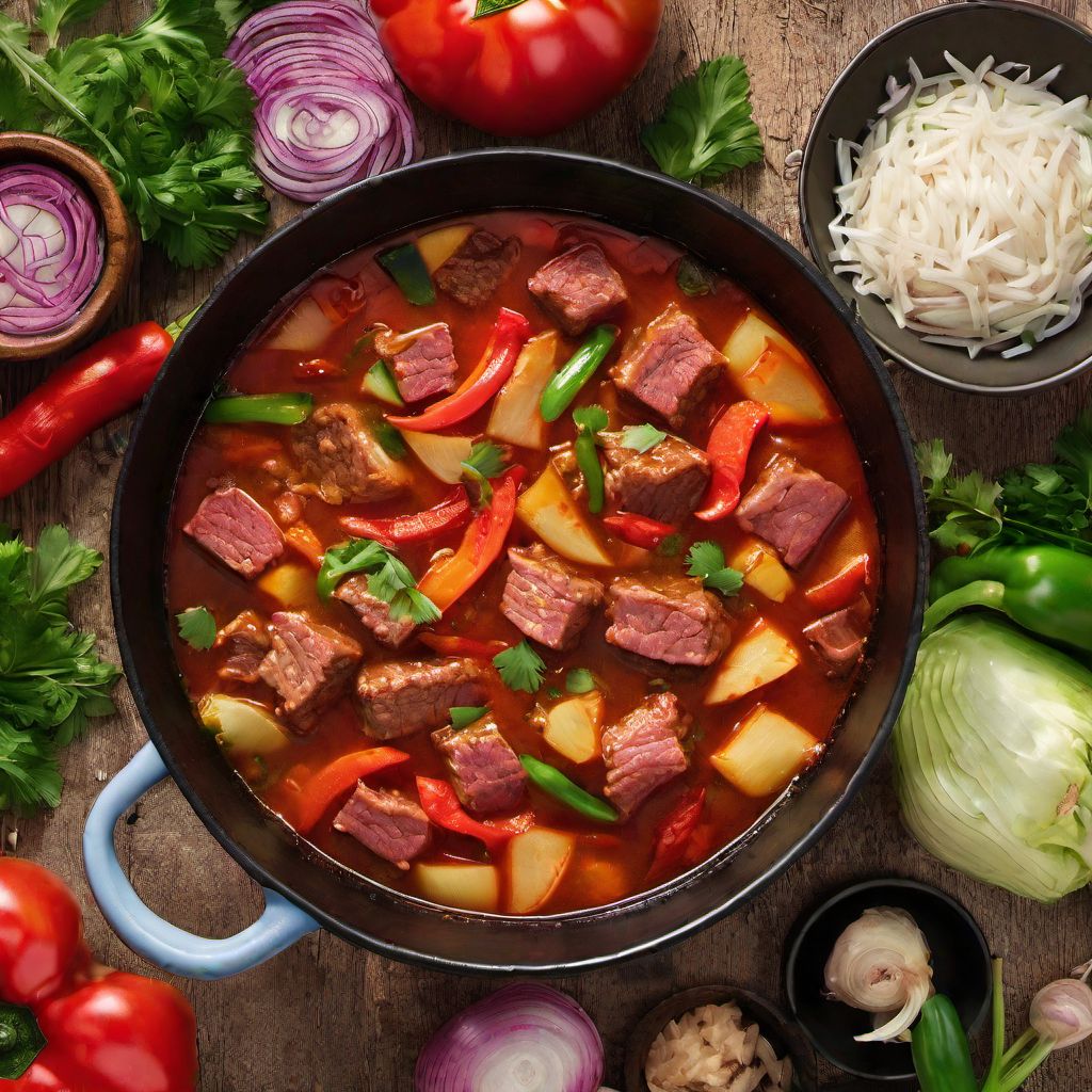 Hungarian-style Budae Jjigae