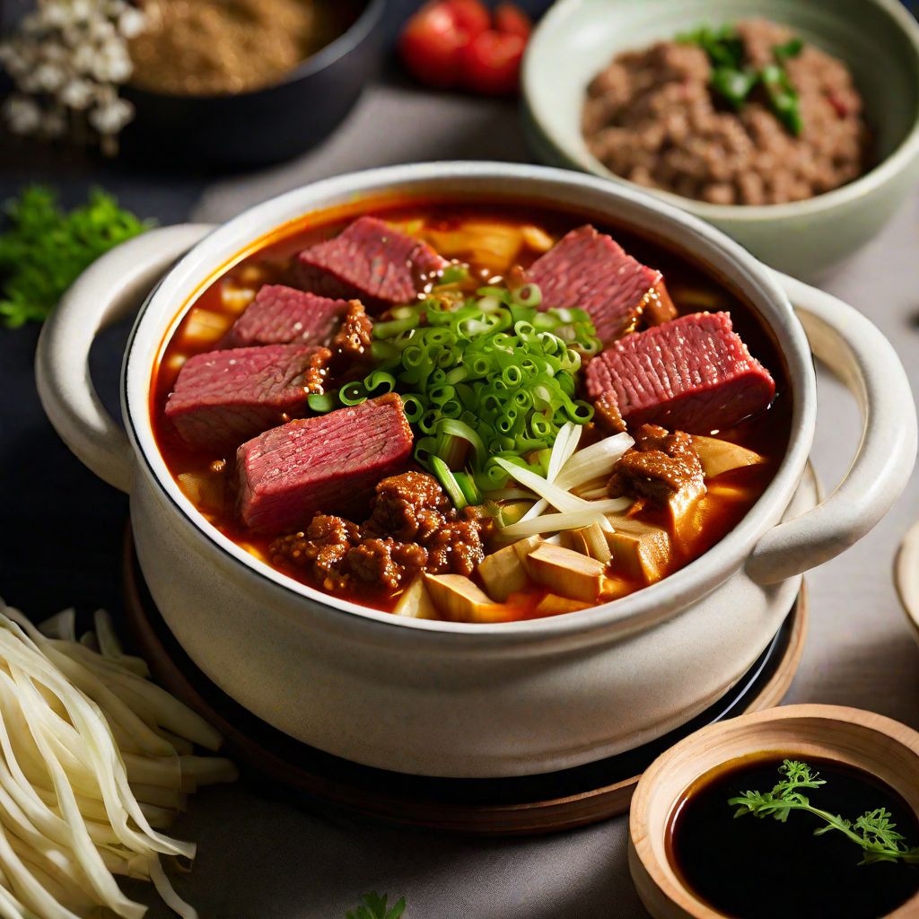 Budae Jjigae - Nouvelle Cuisine Twist