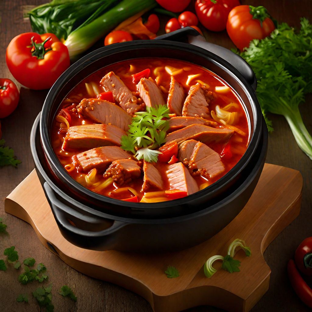 Budae Jjigae (Turkish Style)