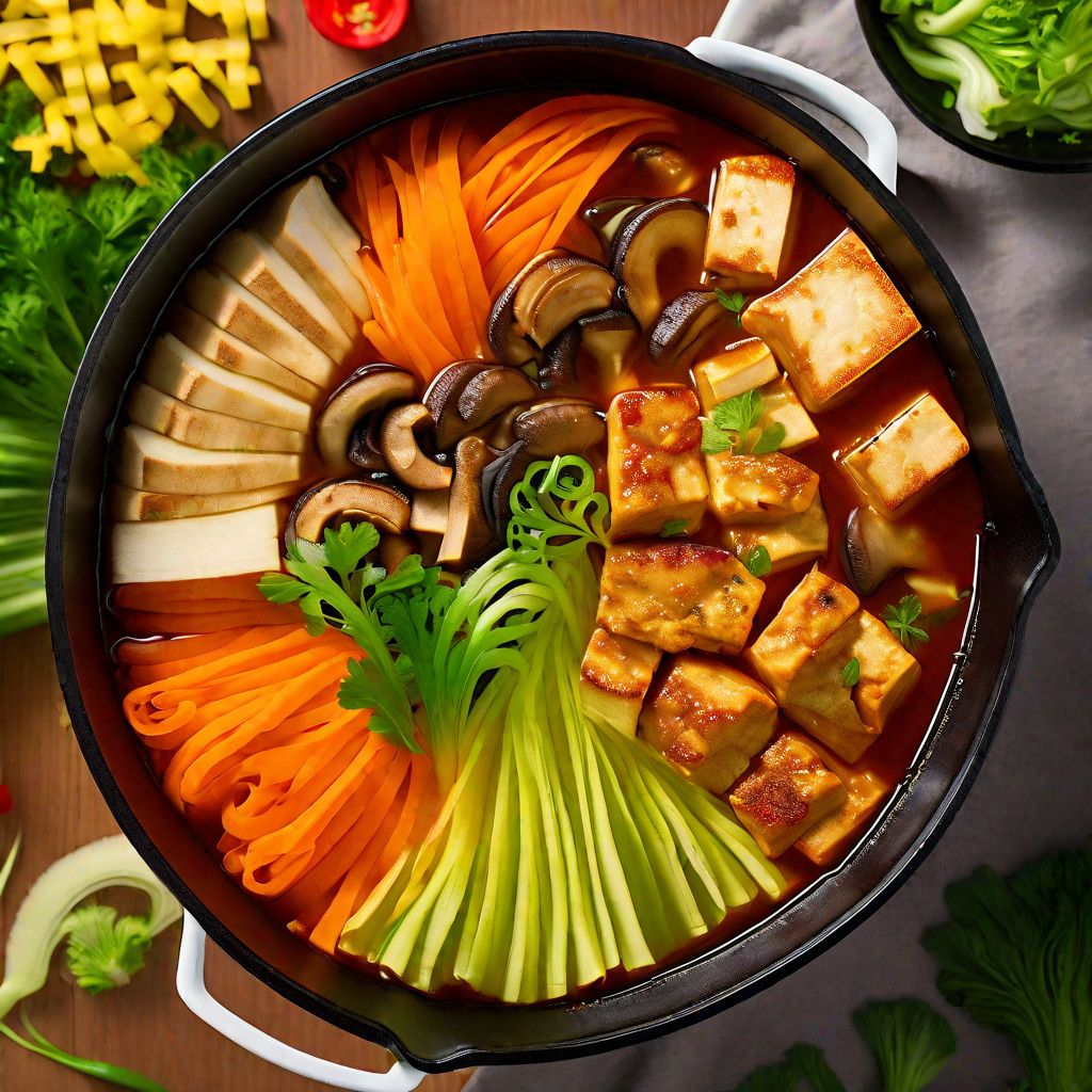 Vegan Budae Jjigae