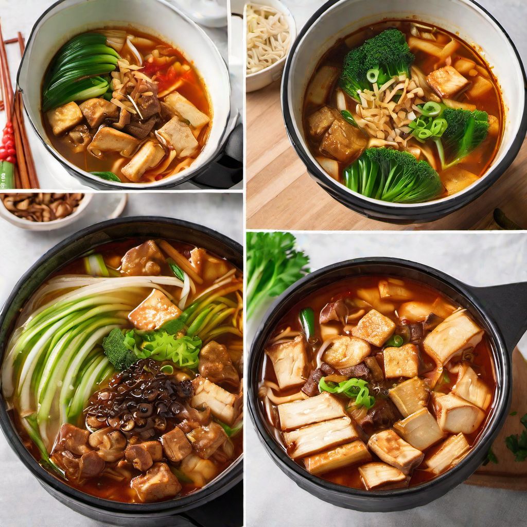 Vegetarian Budae Jjigae