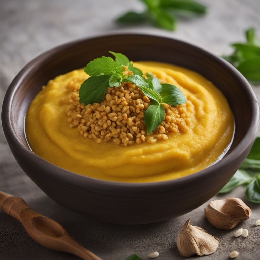 Burmese-style Cornmeal Porridge