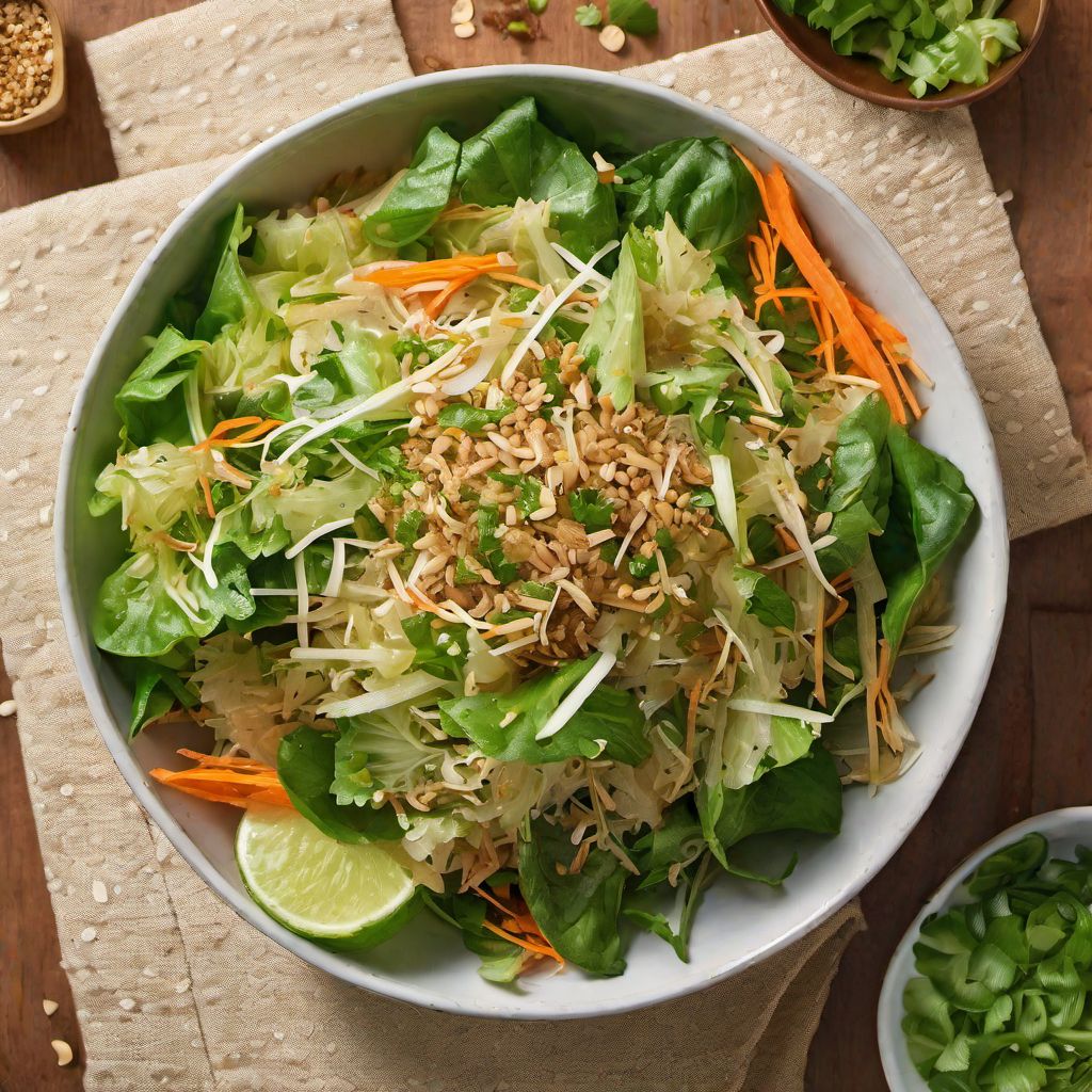 Chinese-style Caesar Salad
