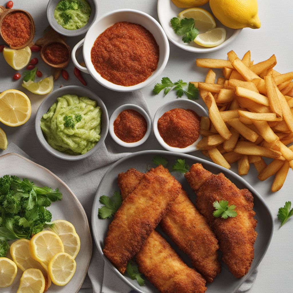 Cajun Spiced Fish and Chips