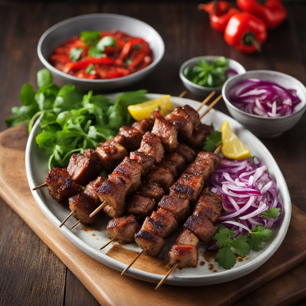 Cajun Spiced Lamb Kabobs