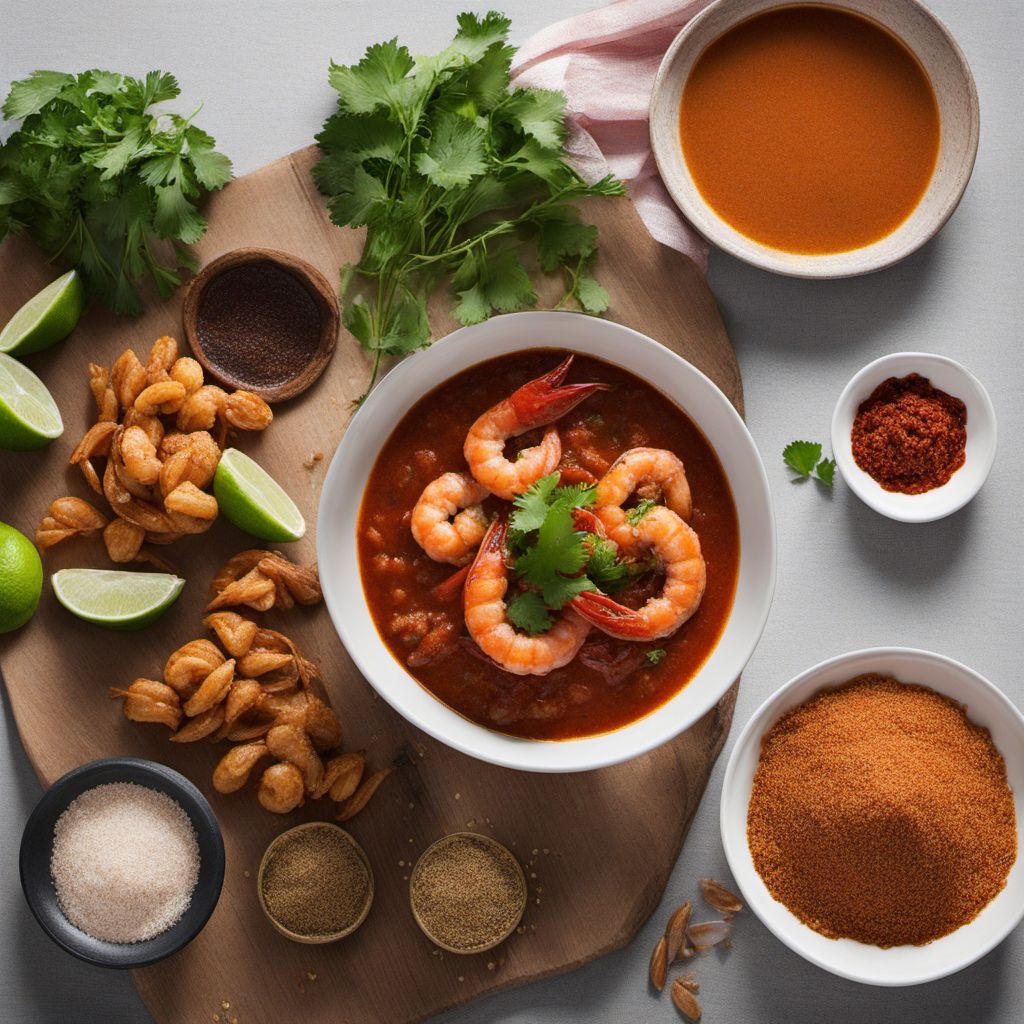 Camarones en Salsa de Tamarindo