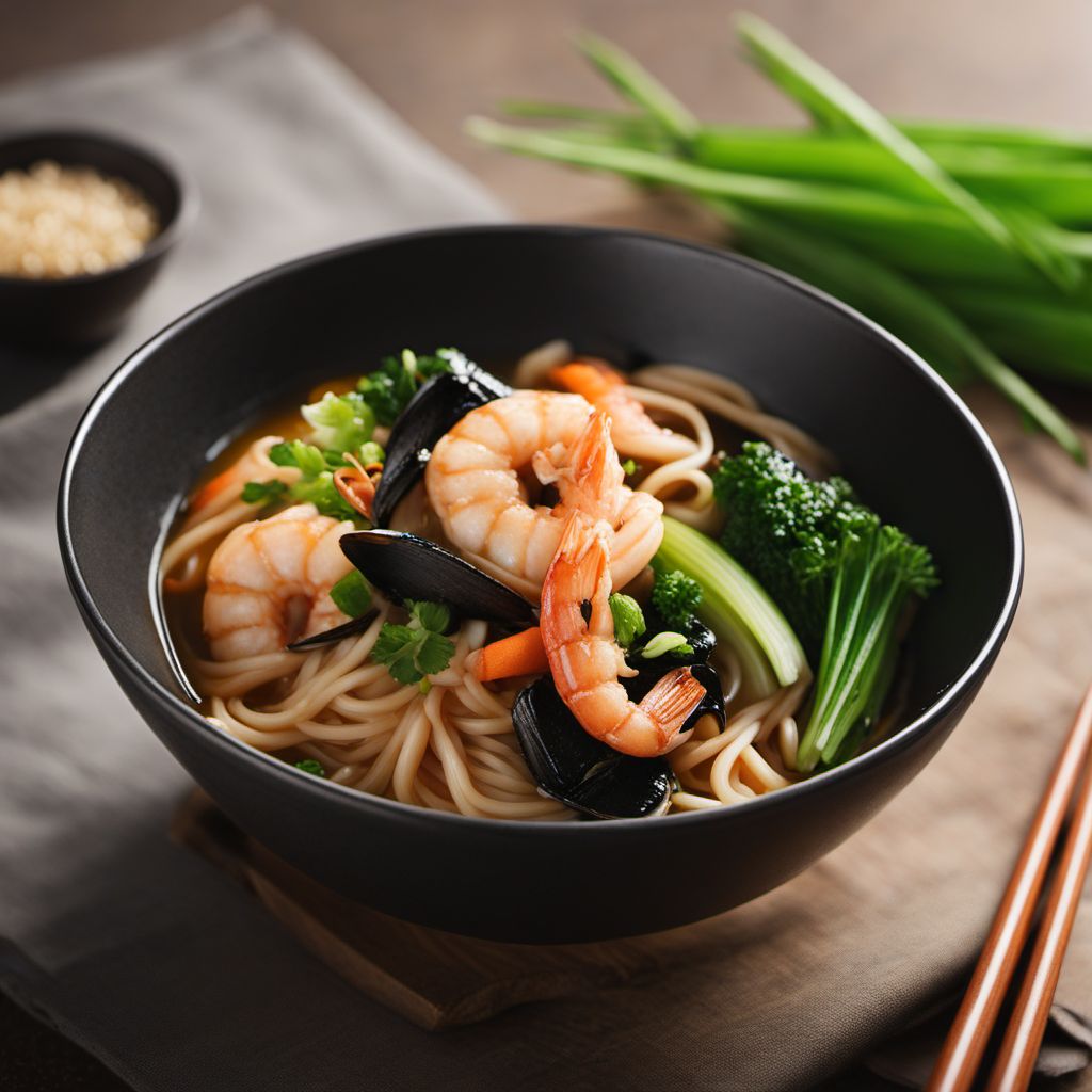 Canadian-style Seafood Udon