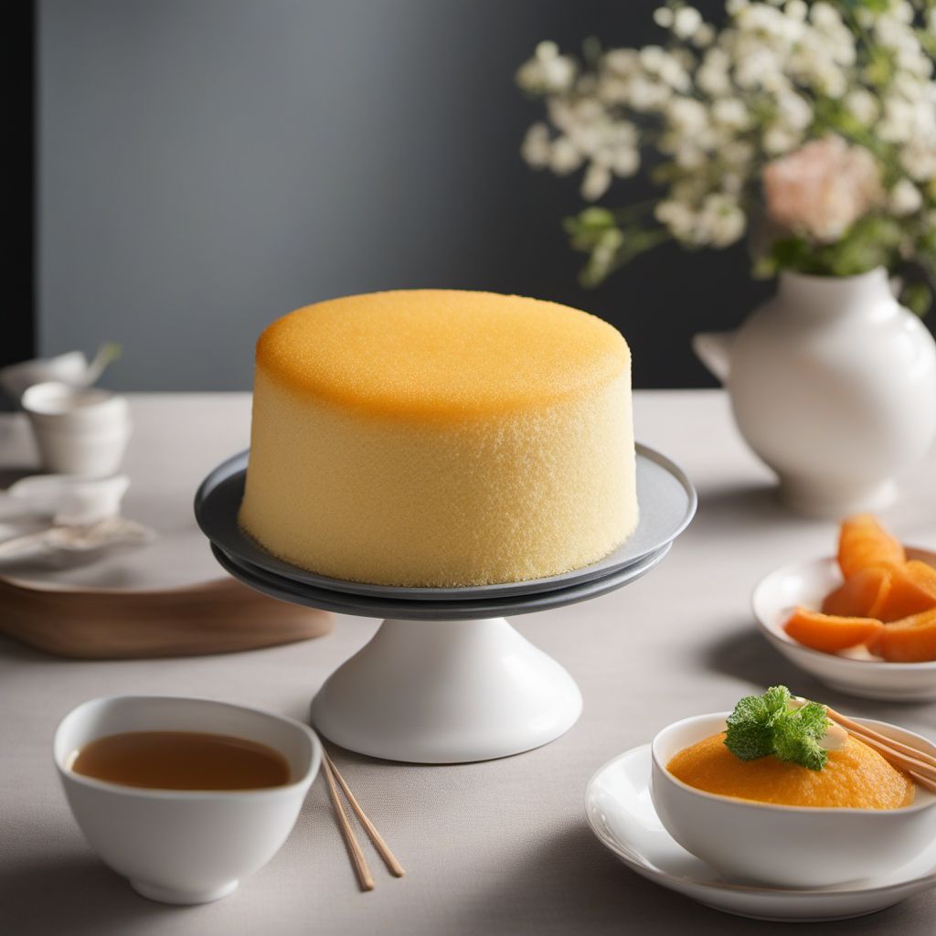 Cantonese-style Steamed Chiffon Cake