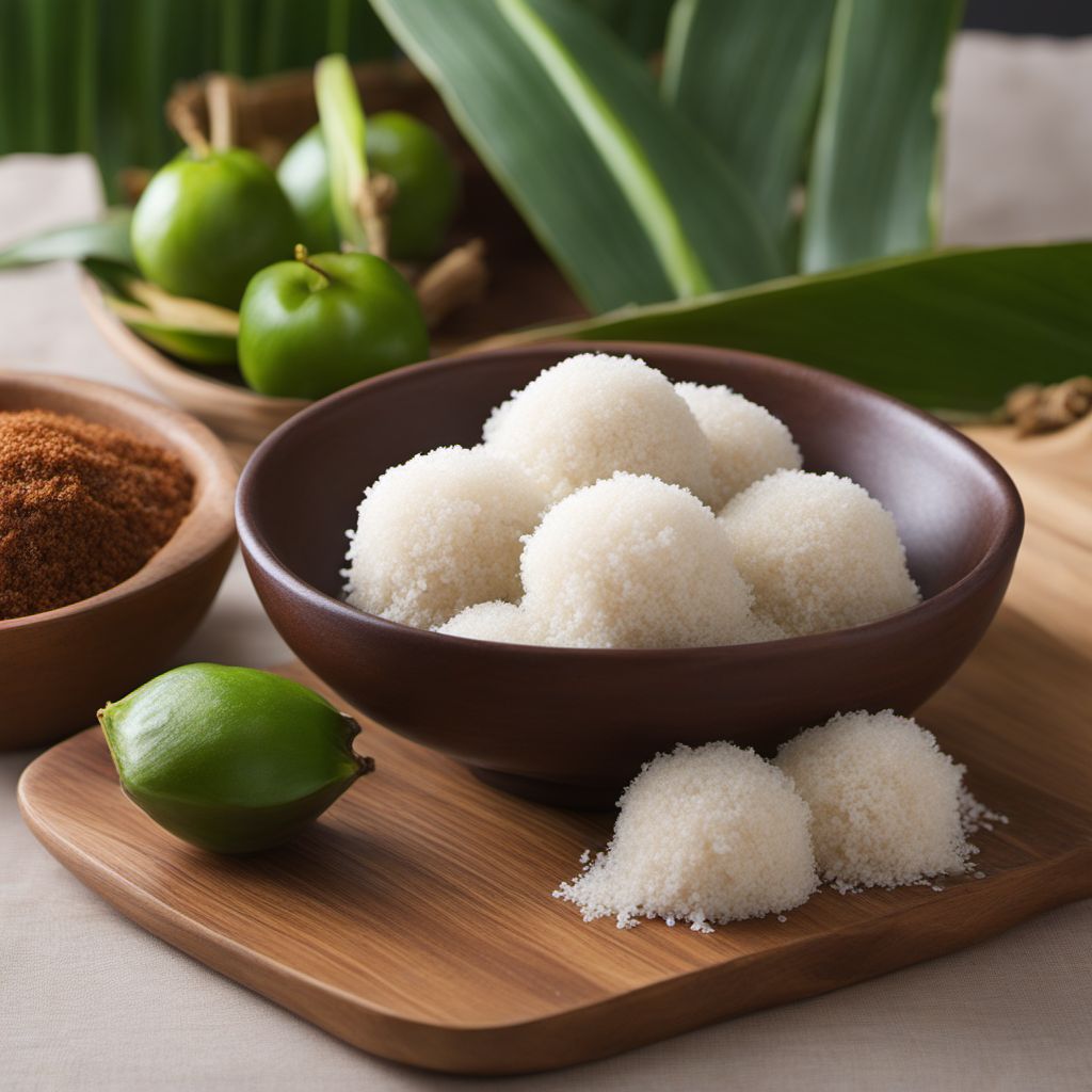 Caribbean Chinese Putu Cake