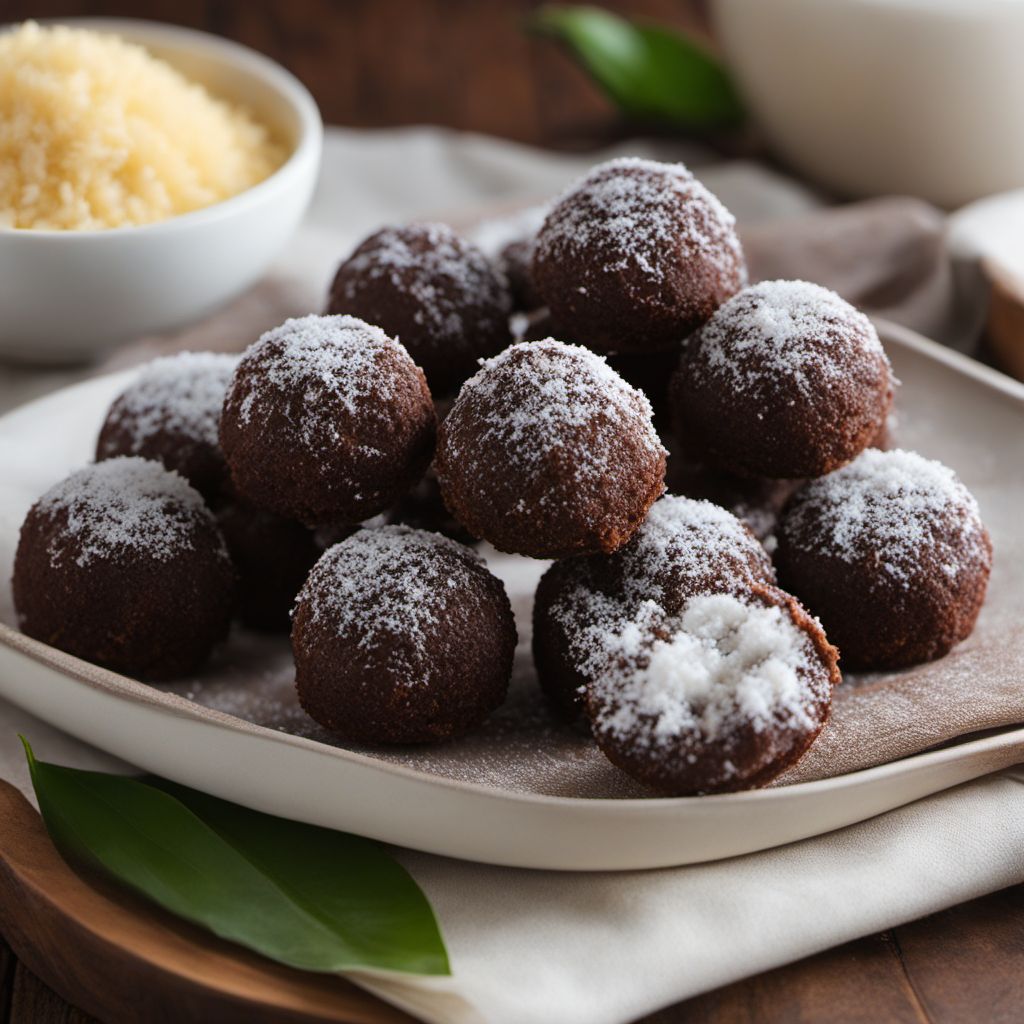 Caribbean Chocolate Coconut Balls