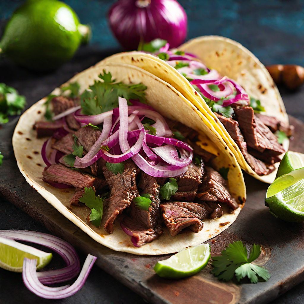 Carne Asada Tacos with a Turkish Twist