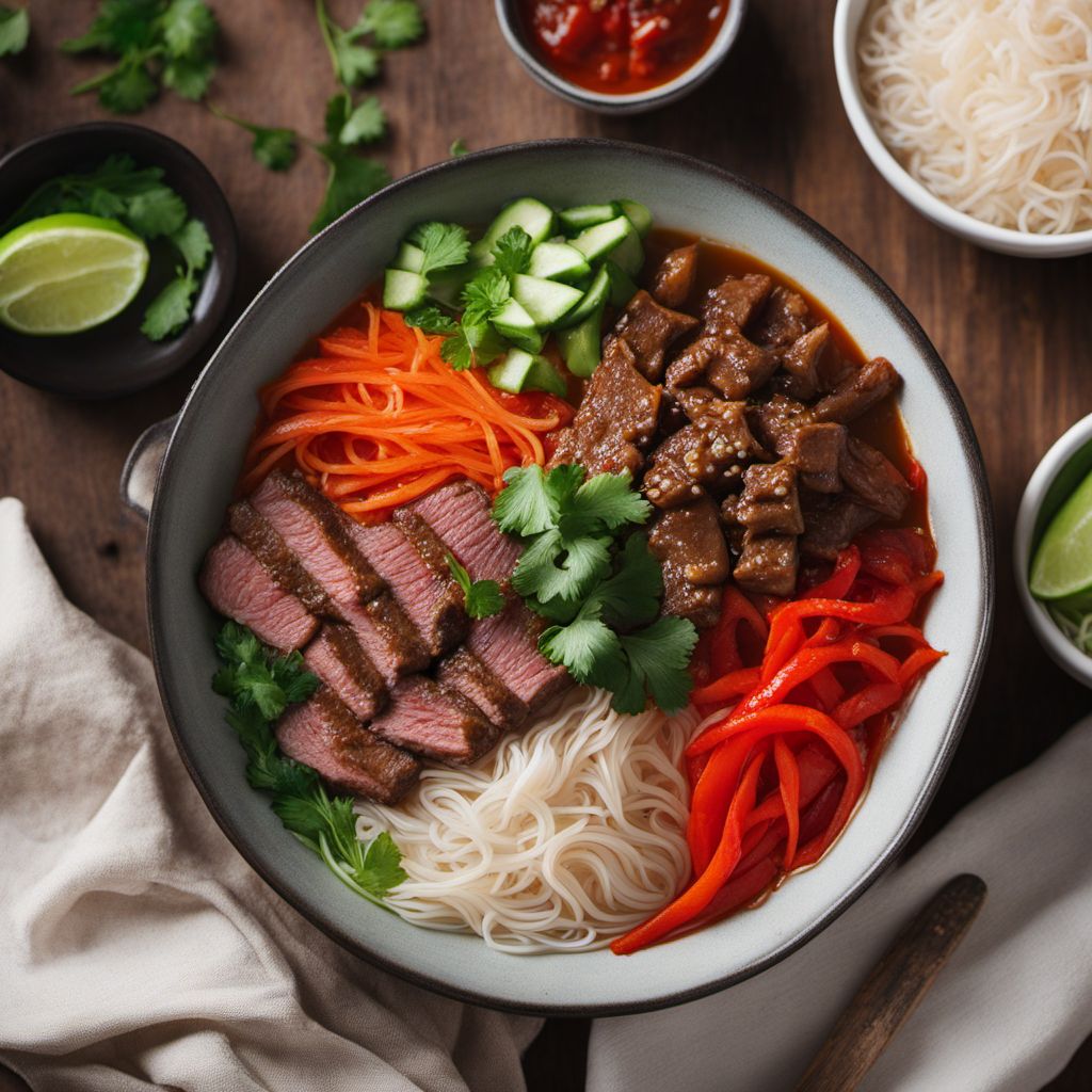 Castilian-Leonese Beef Noodle Bowl