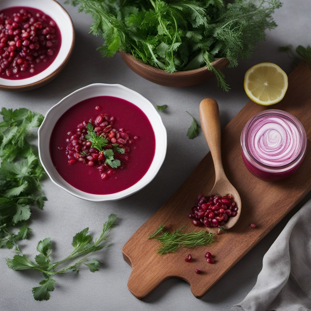 Caucasian Beet Soup