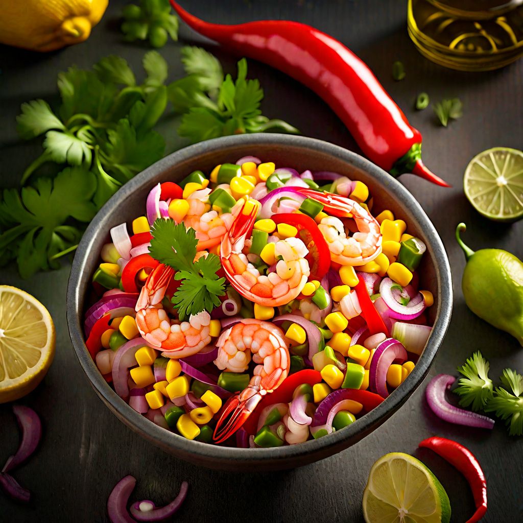 Moroccan-style Ceviche