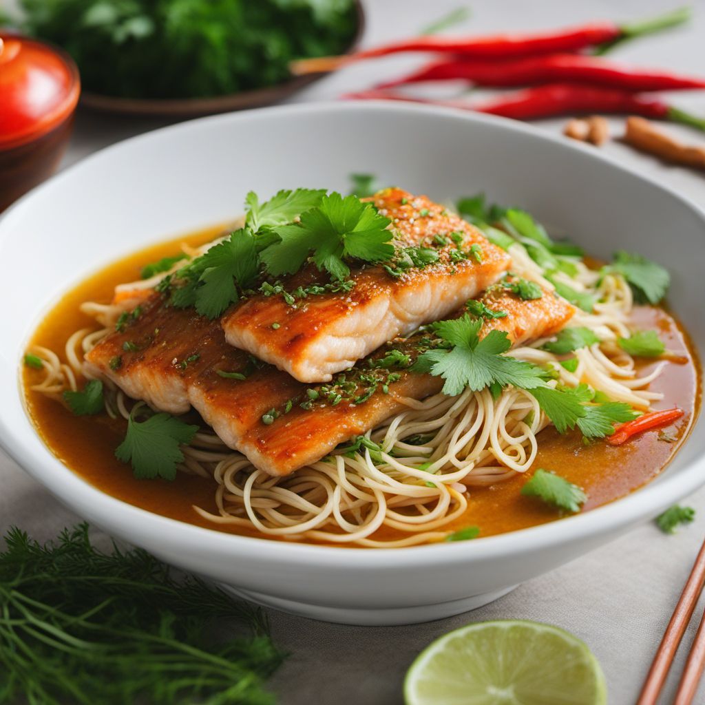 Chả cá Lã Vọng - Vietnamese Turmeric Fish with Dill