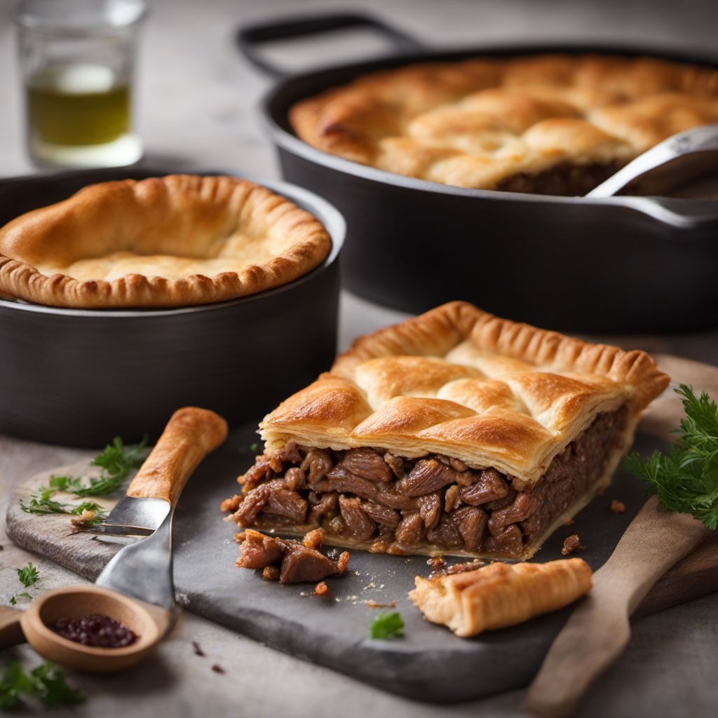 Chechen-style Beef and Kidney Pie