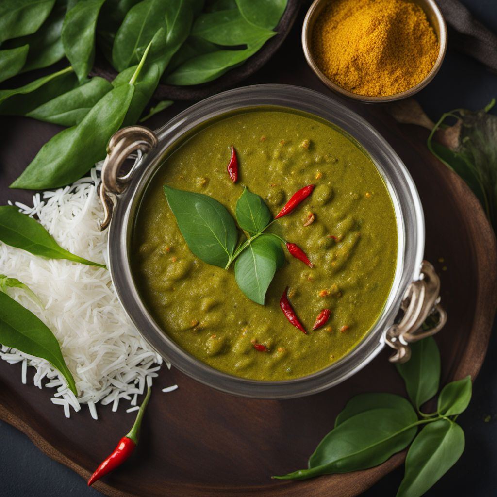 Cheera Moru - Traditional Indian Spinach Curry