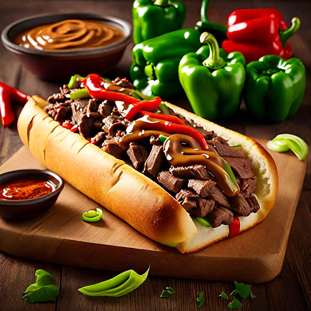 Indo-style Cheesesteak
