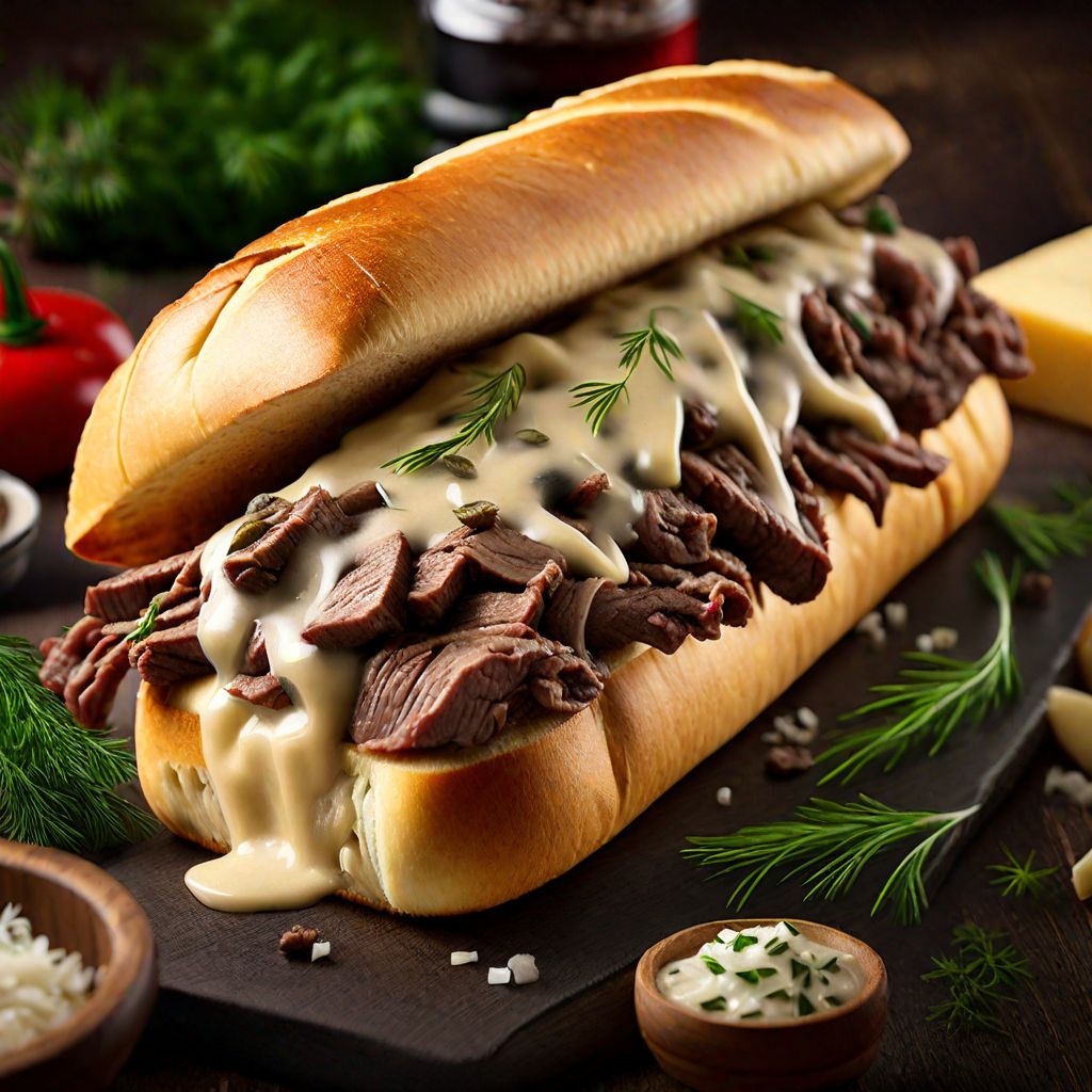 Russian-Style Cheesesteak