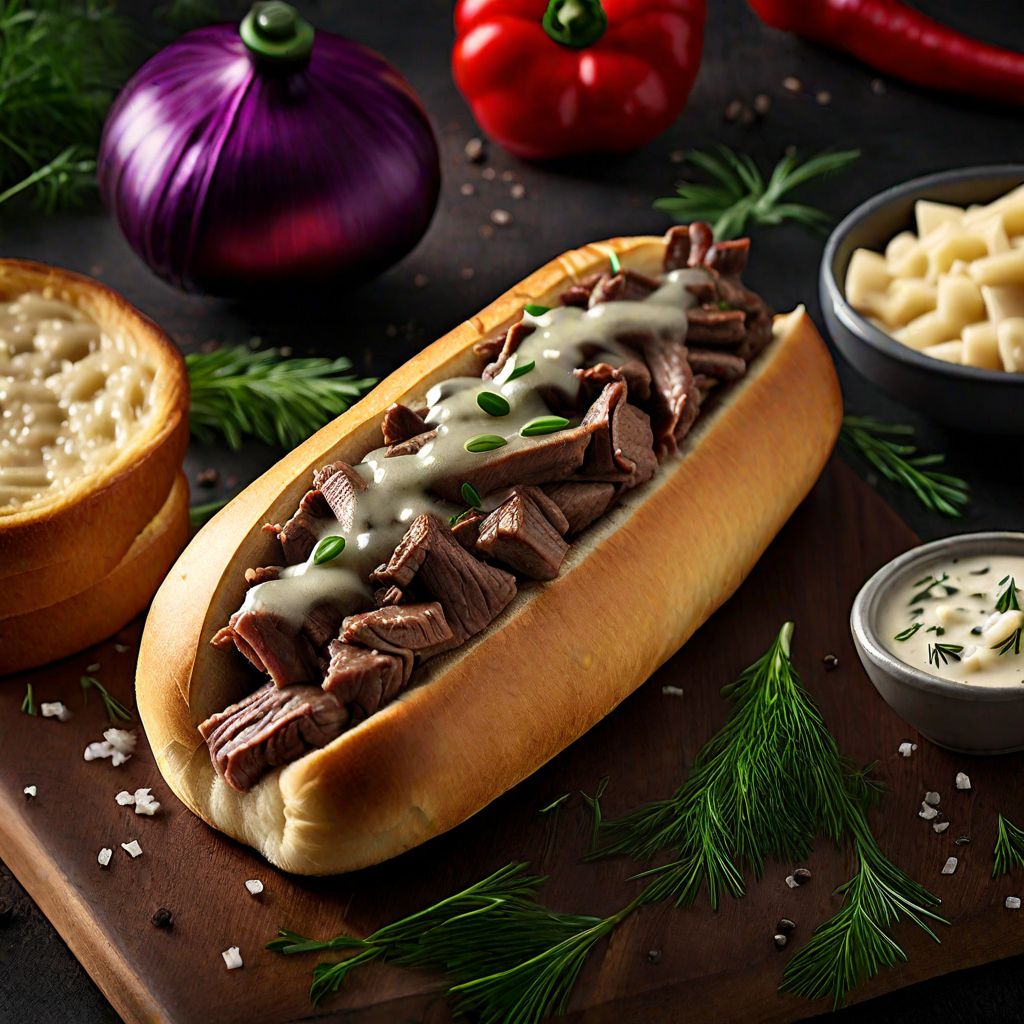 Russian-Style Cheesesteak