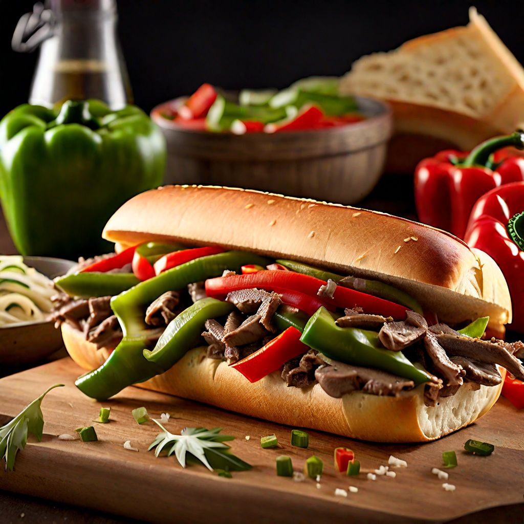 Vegetarian Cheesesteak