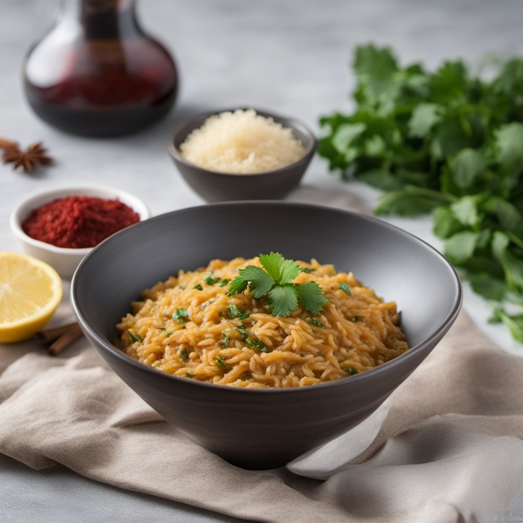 Chianti Risotto with Indian Spices