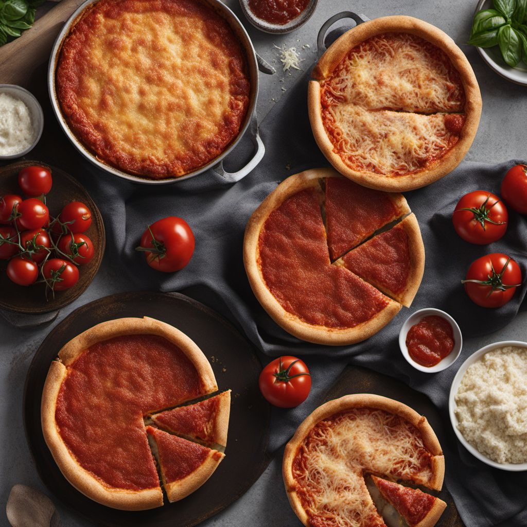 Chicago-Style Deep Dish Pizza