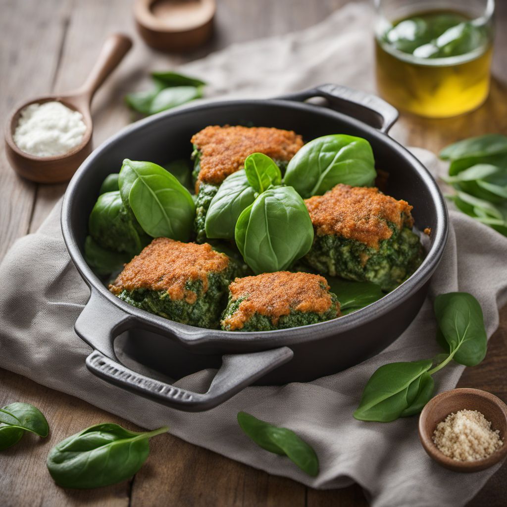 Chicago-Style Spinach Dumplings