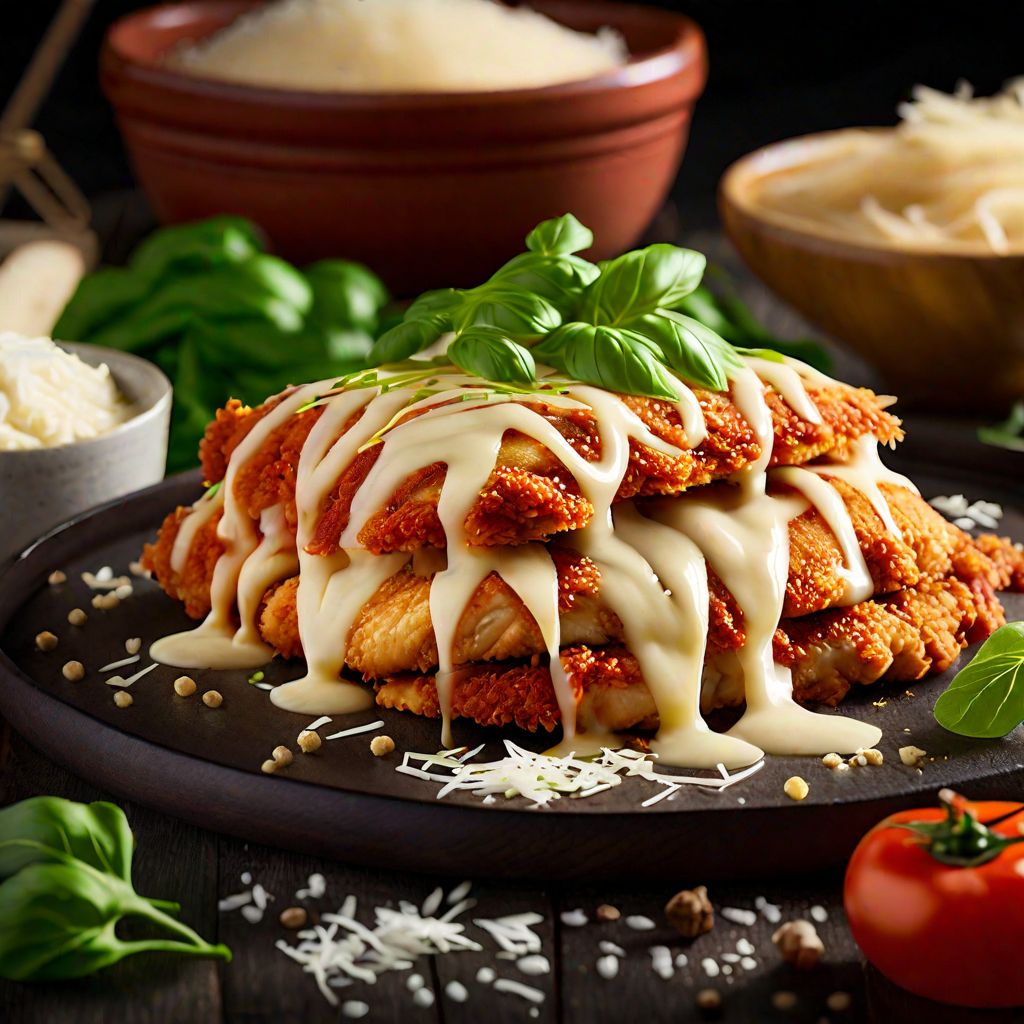 Korean-Style Chicken Parmigiana