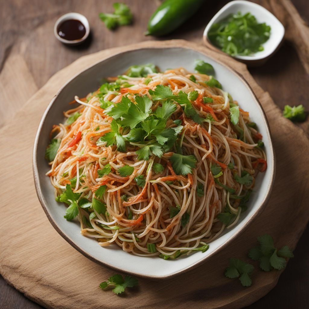 Chifa-style Spicy Bean Sprout Salad